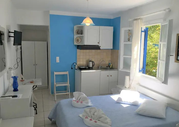 Sofia Amorgos-katapola Lägenhetshotell Katapola